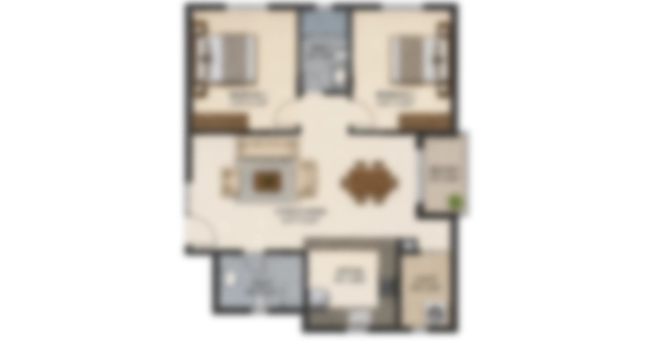 NewLaunch Vashi 4 BHK Floor Plan
